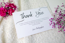 Thank You Card - Beige