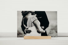 Mounted Photo Print on Wood Stand